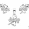 Srebrny zestaw Glare 160