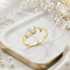 14-Karat-Goldring „Glare“ 1379 – Bild 2