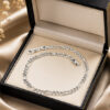Silbernes Armband Glare 222 – Bild 2