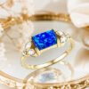 14-Karat-Goldring „Glare 1400“ – Bild 4