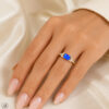 14-Karat-Goldring „Glare 1400“ – Bild 3