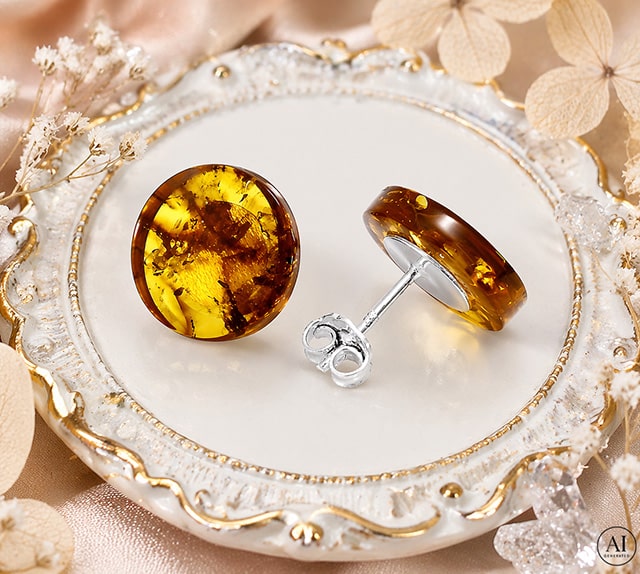 Strieborné náušnice 14k Glare 960 – Obrázok 4
