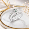 Silberner Ring
