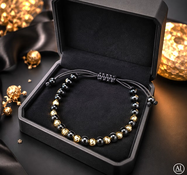 Zlatý náramok 14K Glare 542 – Obrázok 3