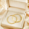 Gold-Ohrringe Glare 1006 – Bild 3