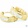 Gold-Ohrringe Glare 1005 – Bild 2