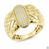14-Karat-Goldring „Glare“ 1662 – Bild 2
