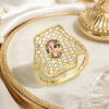 14-Karat-Goldring „Glare“ 1655 – Bild 2