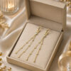 Gold-Ohrringe Glare 1087 – Bild 3