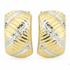 Gold-Ohrringe Glare 1045 – Bild 3