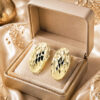 Gold-Ohrringe Glare 1038 – Bild 3