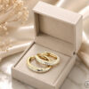 Gold-Ohrringe Glare 1103 – Bild 3