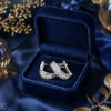 Gold-Ohrringe Glare 1104 – Bild 2