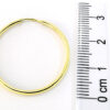 Goldene Ohrringe Glare 1129 – Bild 4