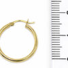 Goldene Ohrringe Glare 1126 – Bild 5